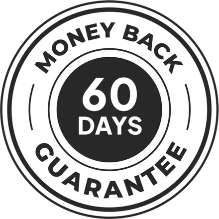 Gelagen sixty day money back guarantee badge